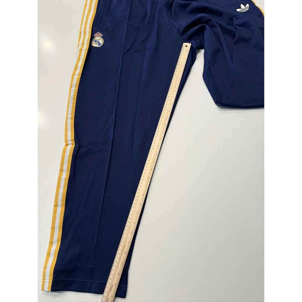 adidas REAL OG TP Pants Men's 3XL Dark Blue Real Madrid Side Stripes JZ9151